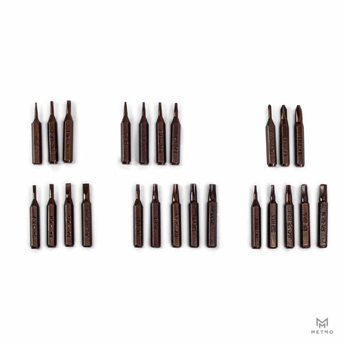 24pcs Driver Hardened Micro Bit Accessory Set