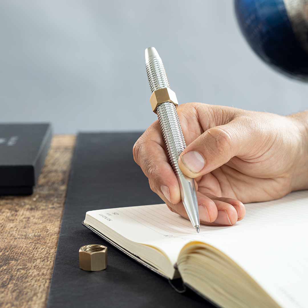 MetMo Dual Threaded Aluminium Fidget Pen