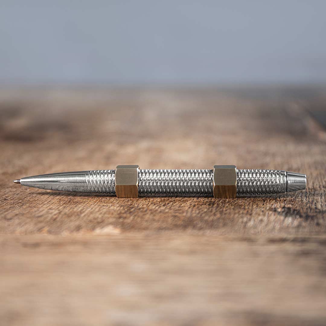 MetMo Dual Threaded Aluminium Fidget Pen