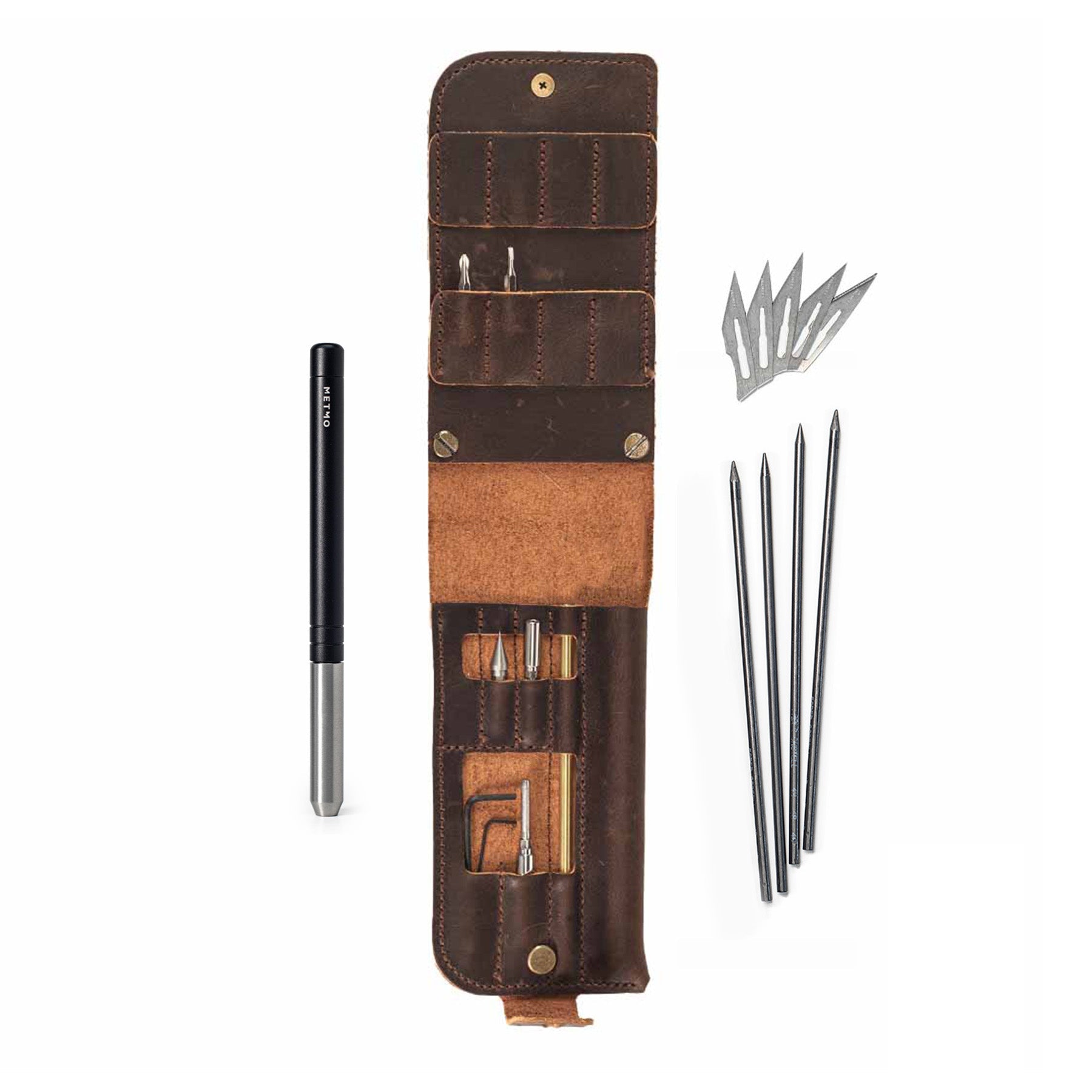 Multi Drive Leather Case Bundle