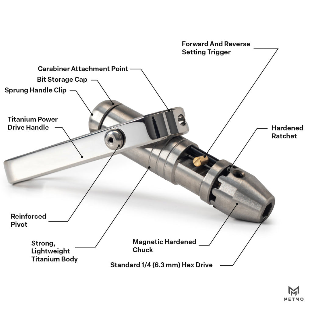 MetMo Titanium Pocket Driver