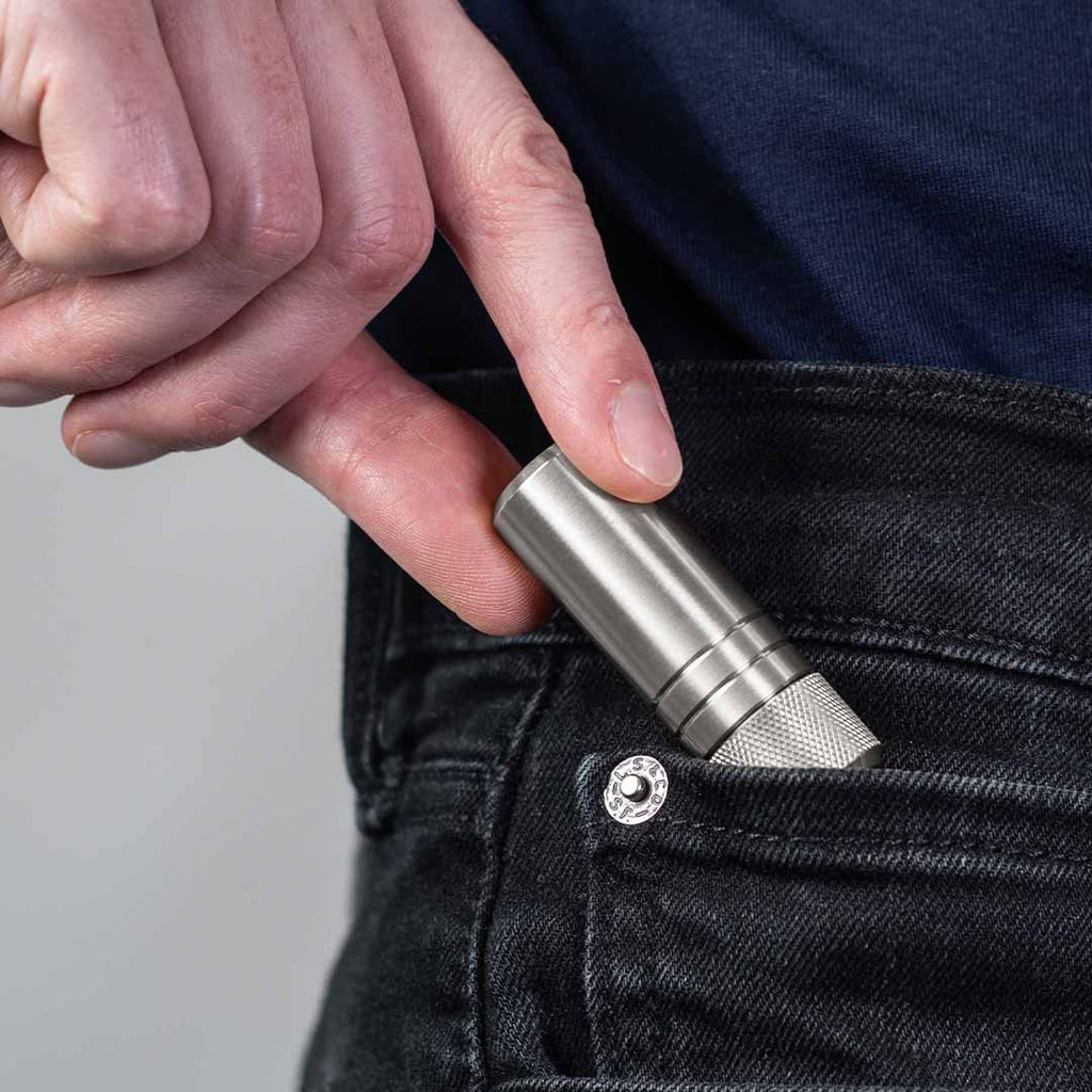MetMo Stainless Steel Fidget Piston