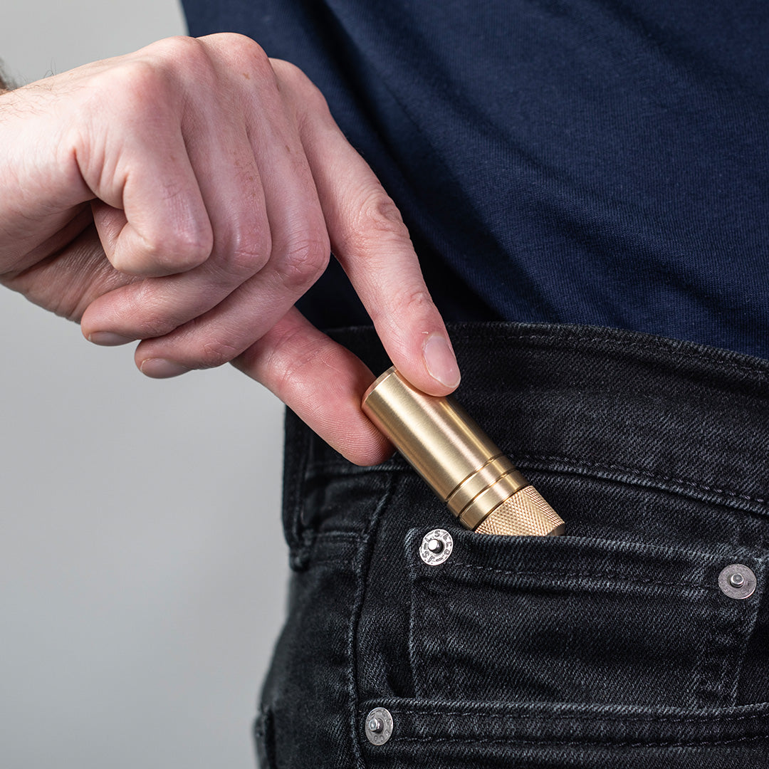 MetMo Brass Fidget Piston