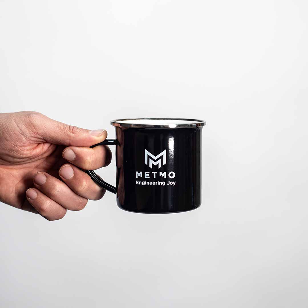 MetMo Enamel Mug